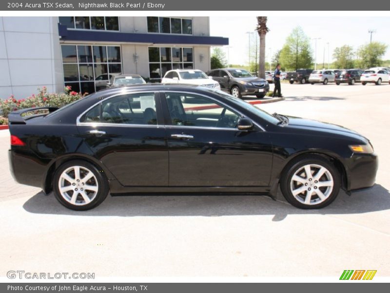 Nighthawk Black Pearl / Ebony 2004 Acura TSX Sedan