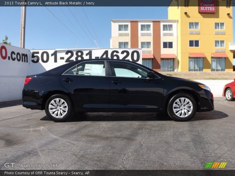 Attitude Black Metallic / Ivory 2013 Toyota Camry L