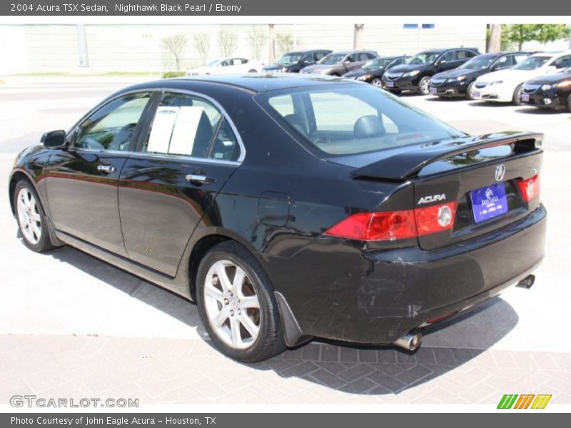 Nighthawk Black Pearl / Ebony 2004 Acura TSX Sedan