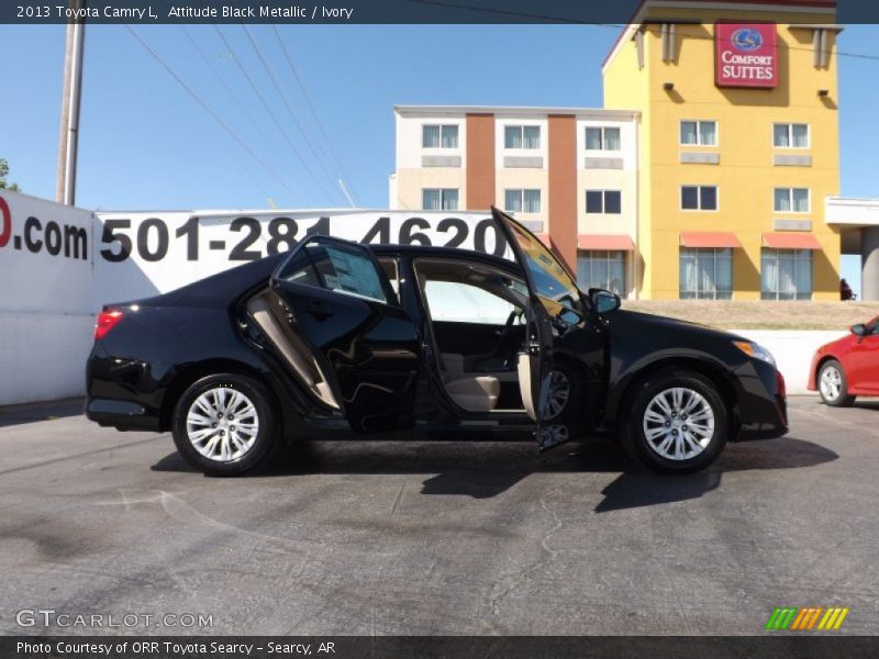Attitude Black Metallic / Ivory 2013 Toyota Camry L