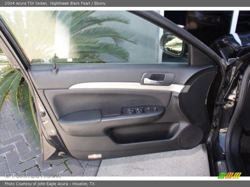 Nighthawk Black Pearl / Ebony 2004 Acura TSX Sedan