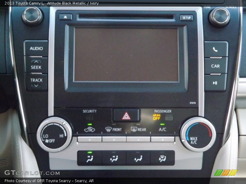 Attitude Black Metallic / Ivory 2013 Toyota Camry L