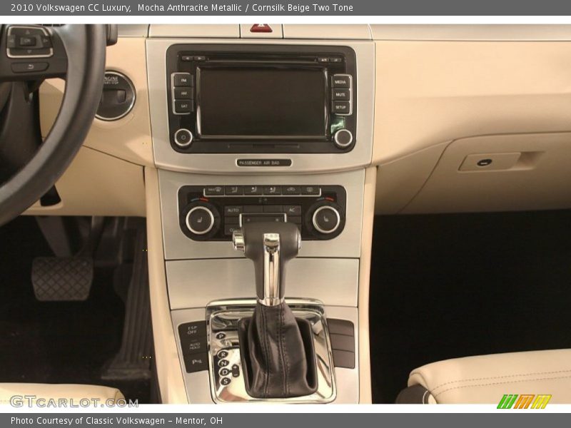 Mocha Anthracite Metallic / Cornsilk Beige Two Tone 2010 Volkswagen CC Luxury