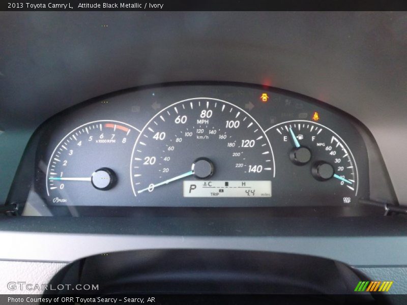 Attitude Black Metallic / Ivory 2013 Toyota Camry L