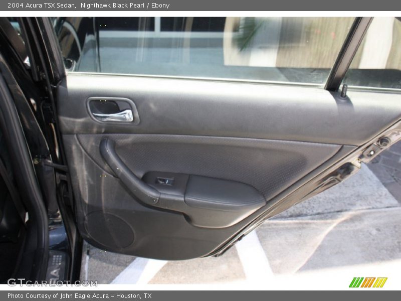 Nighthawk Black Pearl / Ebony 2004 Acura TSX Sedan
