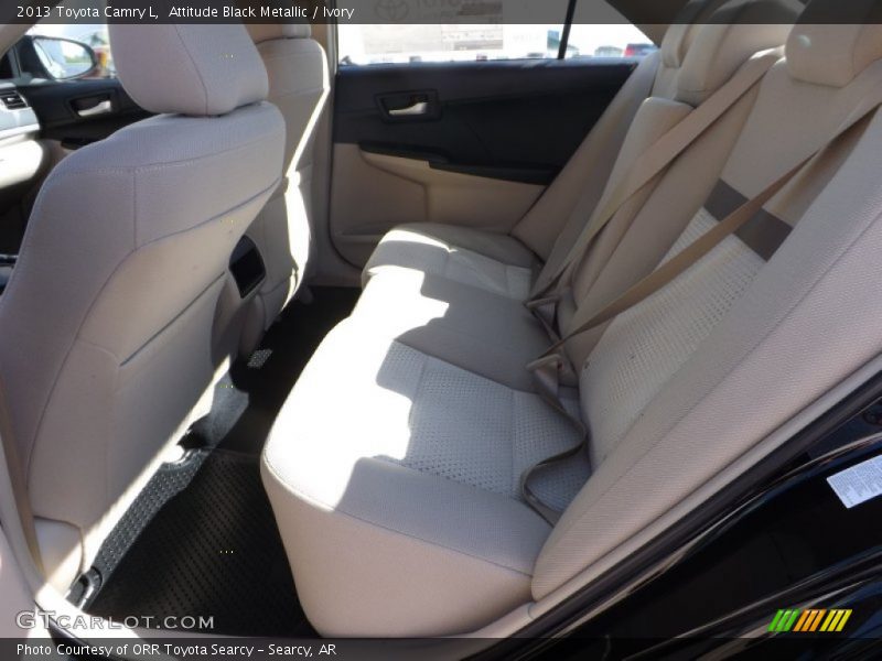 Attitude Black Metallic / Ivory 2013 Toyota Camry L