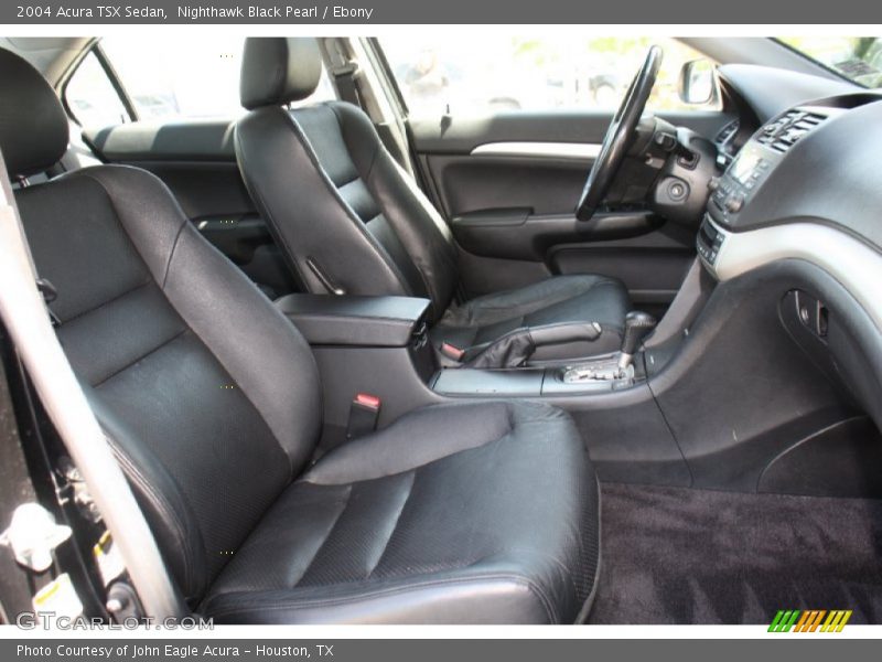Nighthawk Black Pearl / Ebony 2004 Acura TSX Sedan