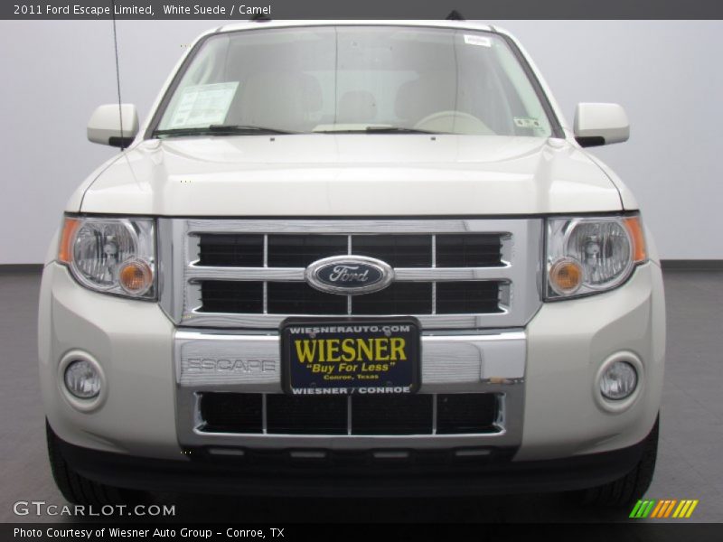 White Suede / Camel 2011 Ford Escape Limited