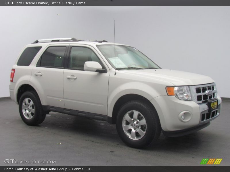 White Suede / Camel 2011 Ford Escape Limited