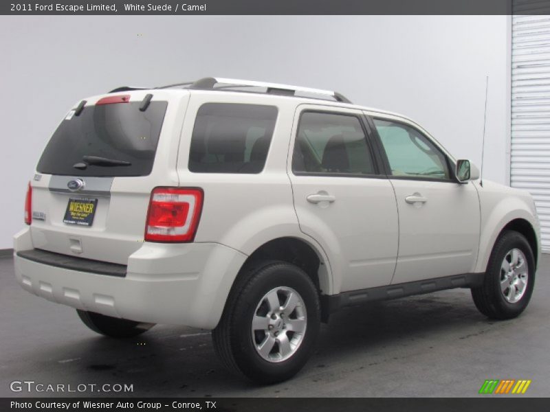 White Suede / Camel 2011 Ford Escape Limited