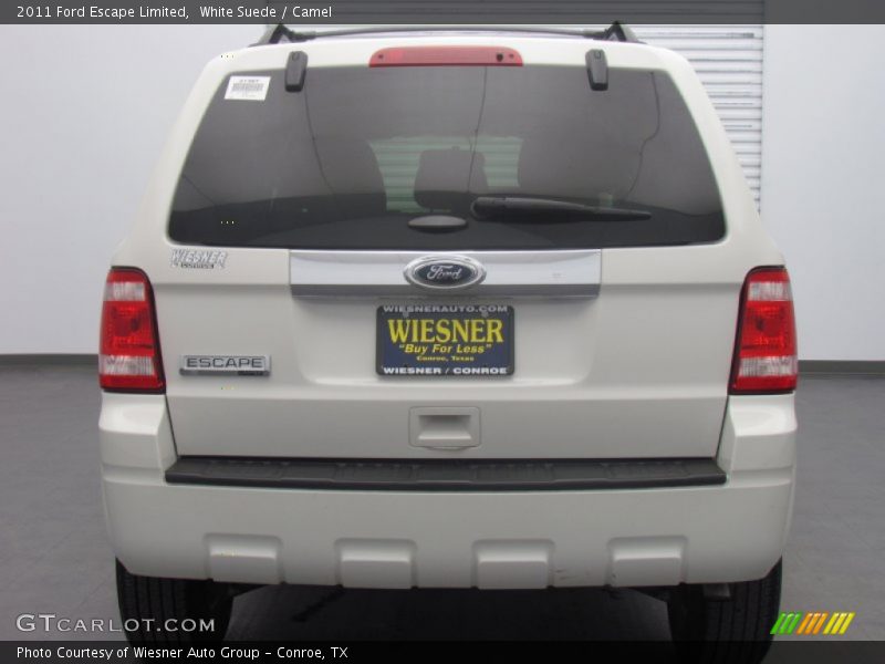 White Suede / Camel 2011 Ford Escape Limited