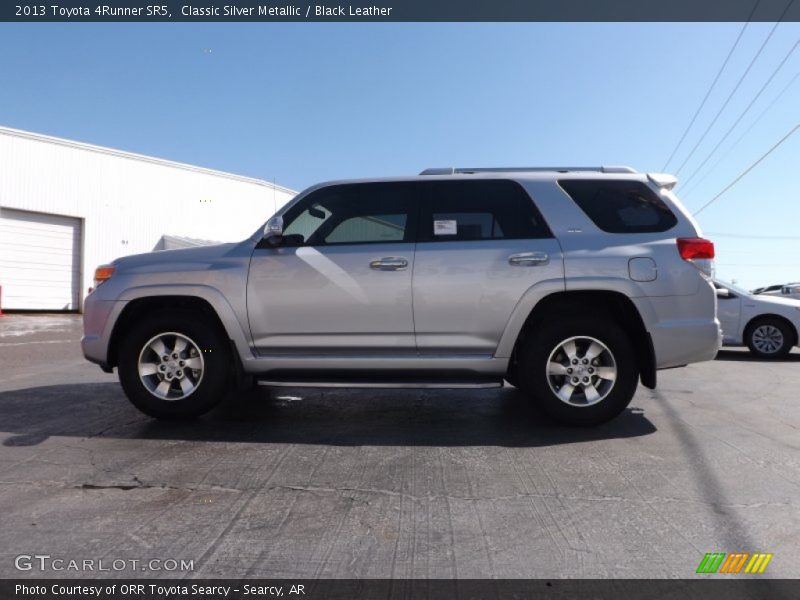 Classic Silver Metallic / Black Leather 2013 Toyota 4Runner SR5