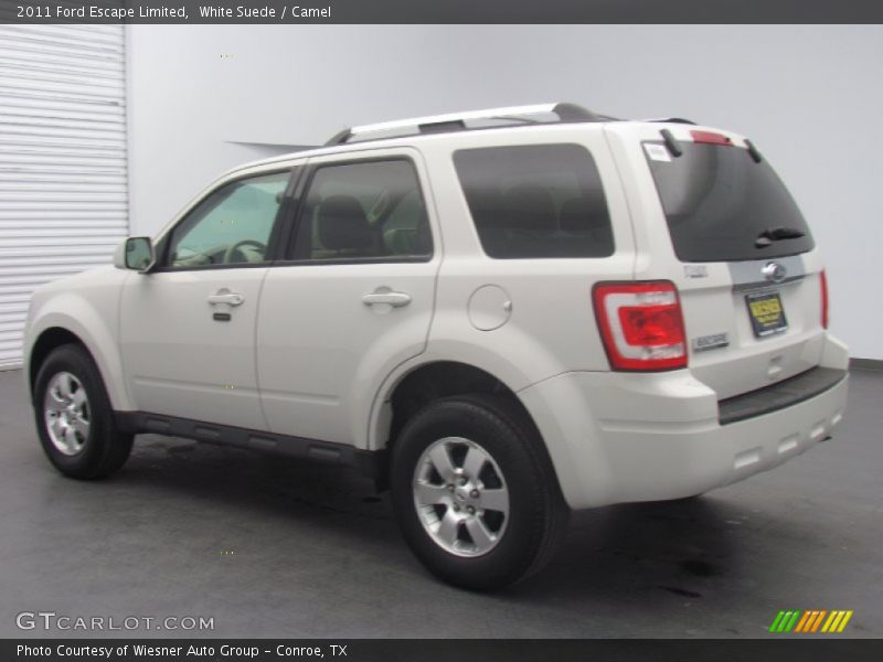 White Suede / Camel 2011 Ford Escape Limited