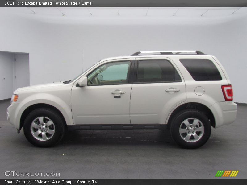 White Suede / Camel 2011 Ford Escape Limited