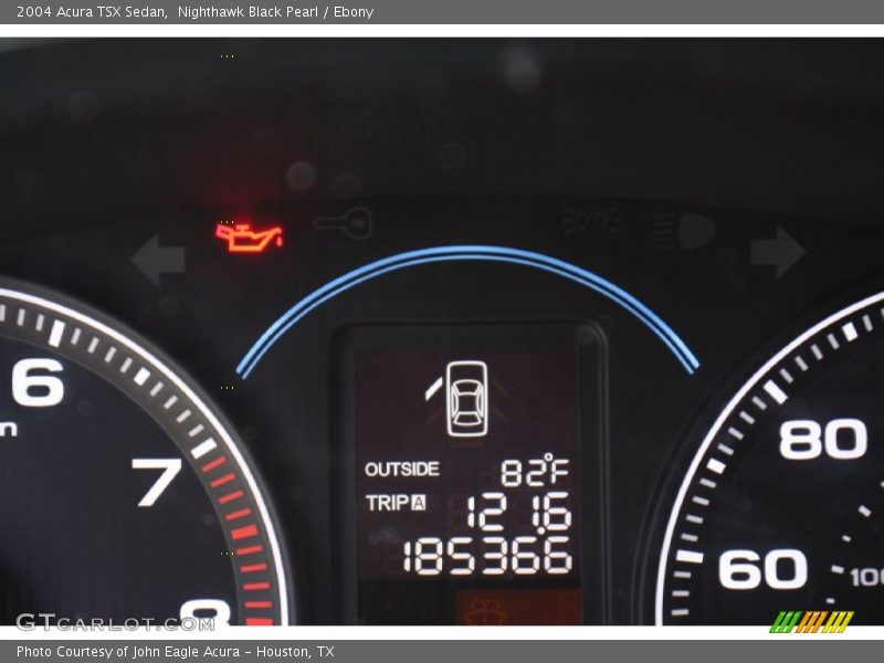 Nighthawk Black Pearl / Ebony 2004 Acura TSX Sedan