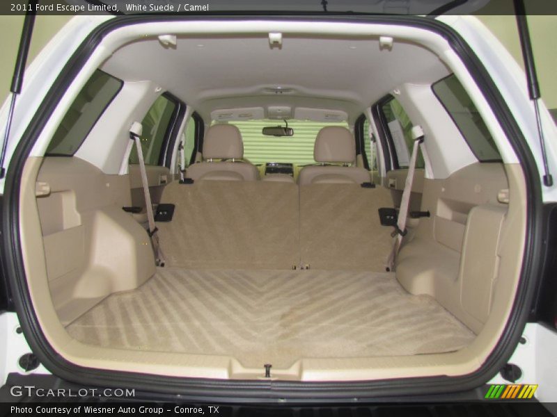 White Suede / Camel 2011 Ford Escape Limited