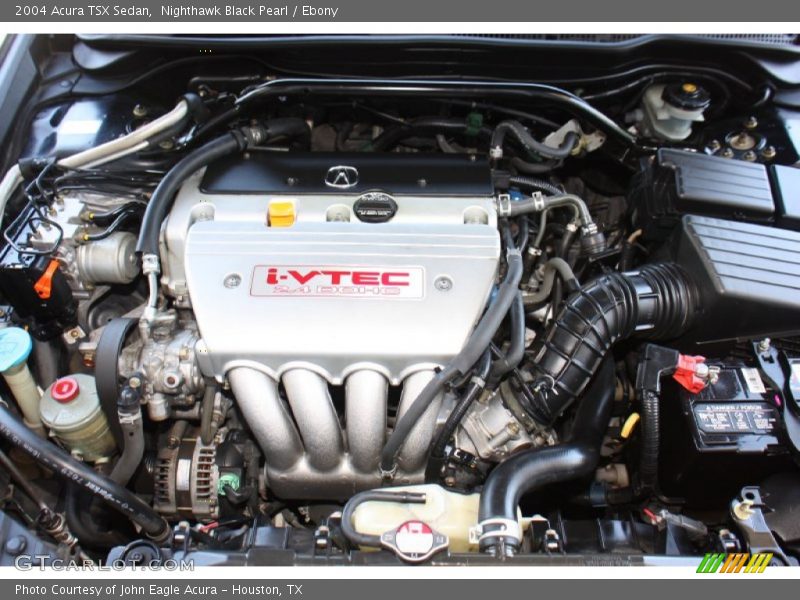 Nighthawk Black Pearl / Ebony 2004 Acura TSX Sedan