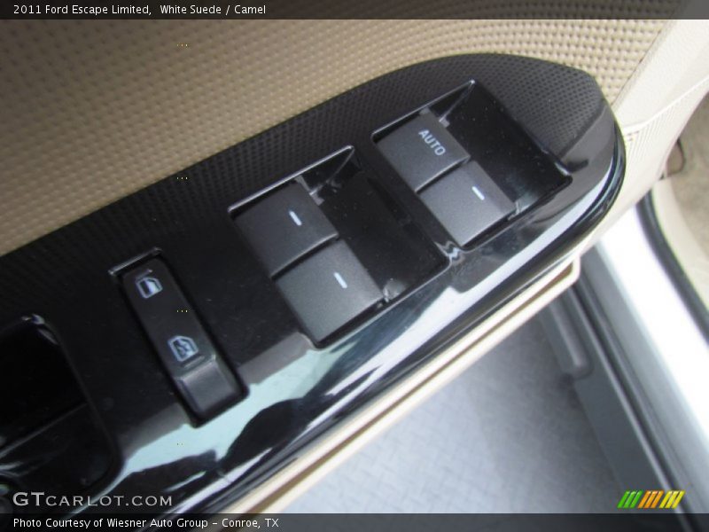 White Suede / Camel 2011 Ford Escape Limited