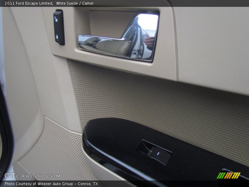 White Suede / Camel 2011 Ford Escape Limited