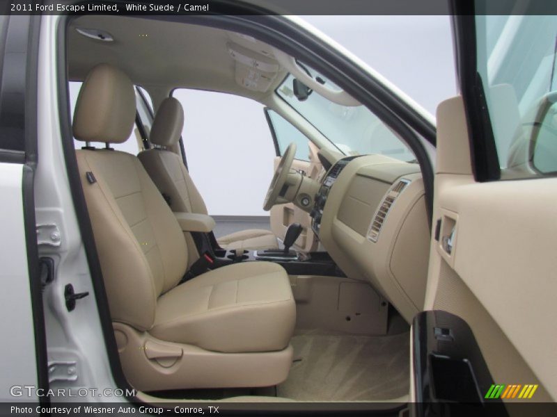 White Suede / Camel 2011 Ford Escape Limited