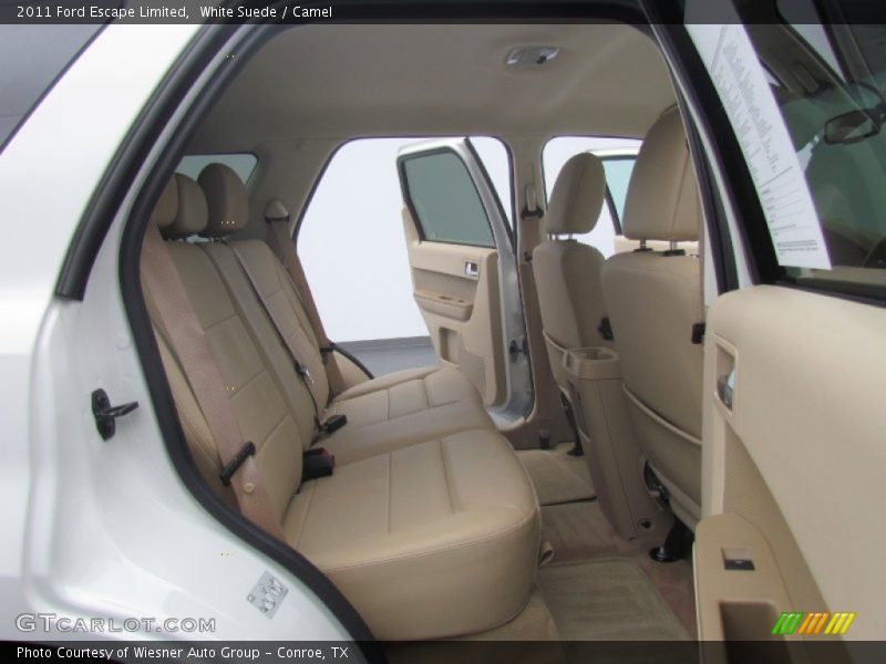 White Suede / Camel 2011 Ford Escape Limited