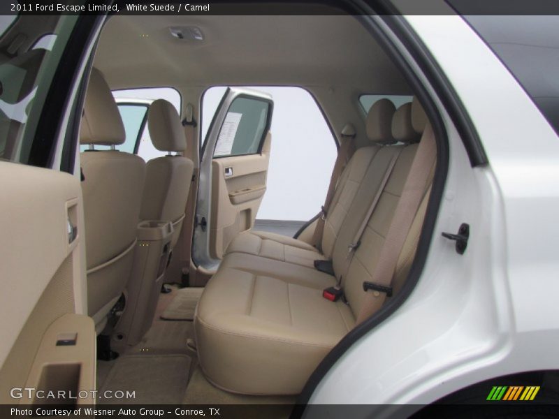 White Suede / Camel 2011 Ford Escape Limited