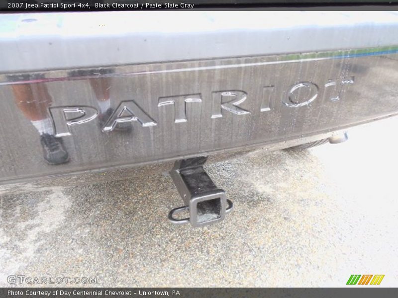 Black Clearcoat / Pastel Slate Gray 2007 Jeep Patriot Sport 4x4
