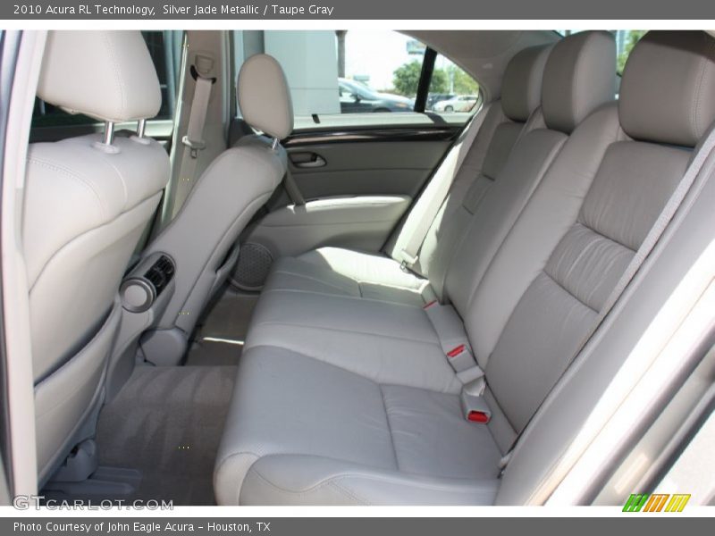 Silver Jade Metallic / Taupe Gray 2010 Acura RL Technology