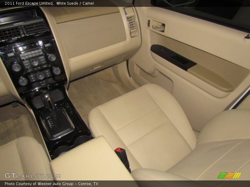 White Suede / Camel 2011 Ford Escape Limited