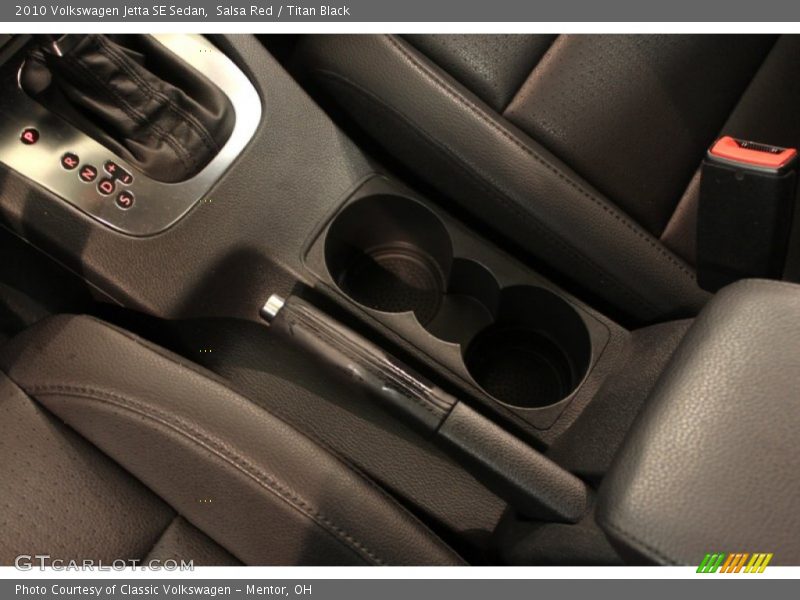 Salsa Red / Titan Black 2010 Volkswagen Jetta SE Sedan