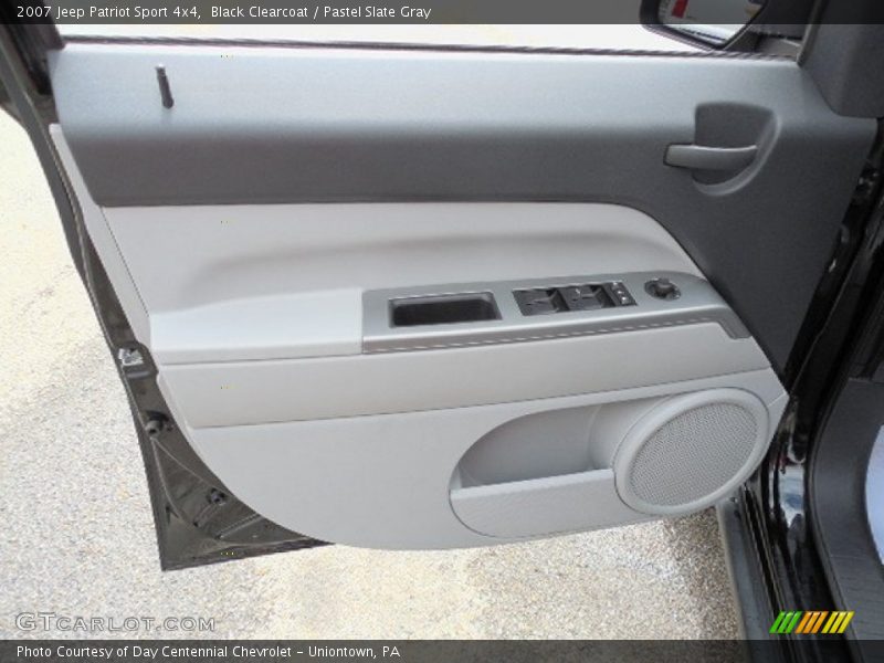 Black Clearcoat / Pastel Slate Gray 2007 Jeep Patriot Sport 4x4