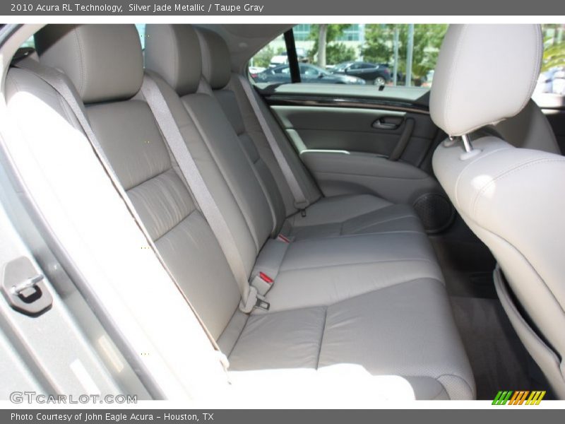 Silver Jade Metallic / Taupe Gray 2010 Acura RL Technology