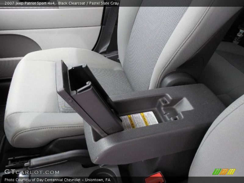 Black Clearcoat / Pastel Slate Gray 2007 Jeep Patriot Sport 4x4