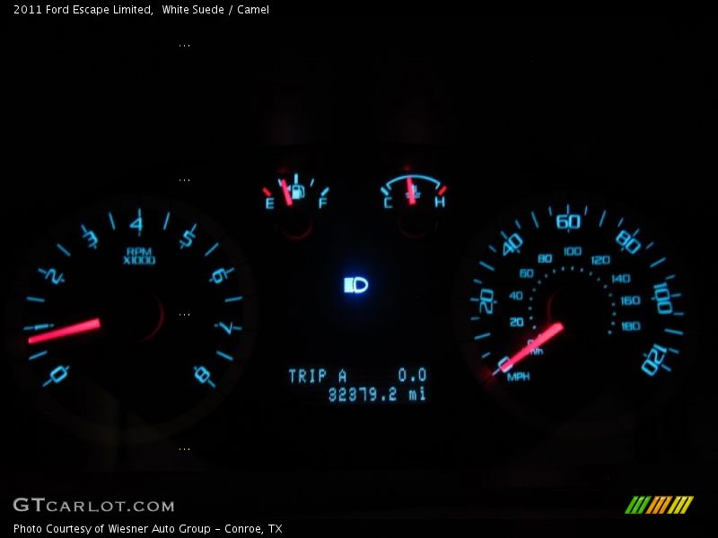 White Suede / Camel 2011 Ford Escape Limited