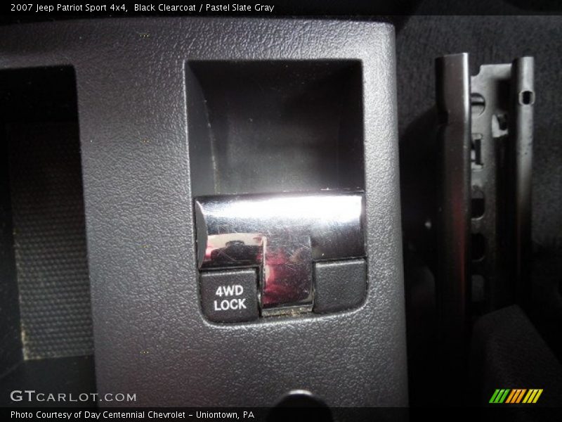 Black Clearcoat / Pastel Slate Gray 2007 Jeep Patriot Sport 4x4