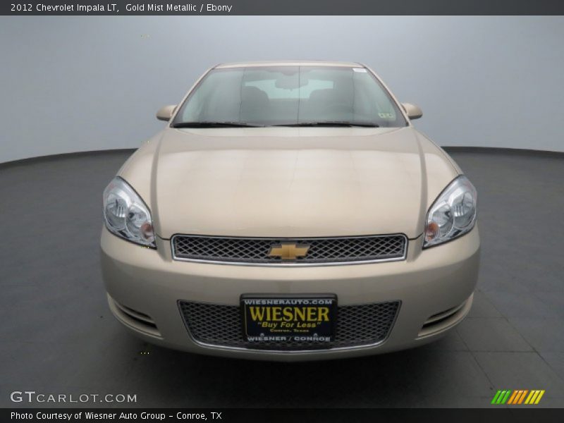 Gold Mist Metallic / Ebony 2012 Chevrolet Impala LT