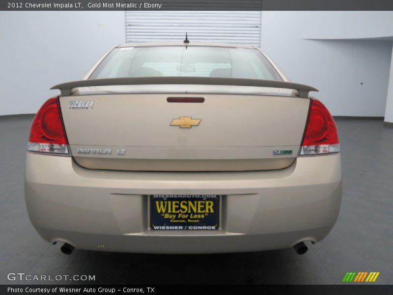 Gold Mist Metallic / Ebony 2012 Chevrolet Impala LT