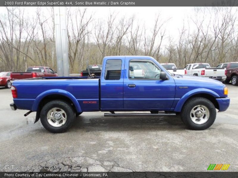  2003 Ranger Edge SuperCab 4x4 Sonic Blue Metallic