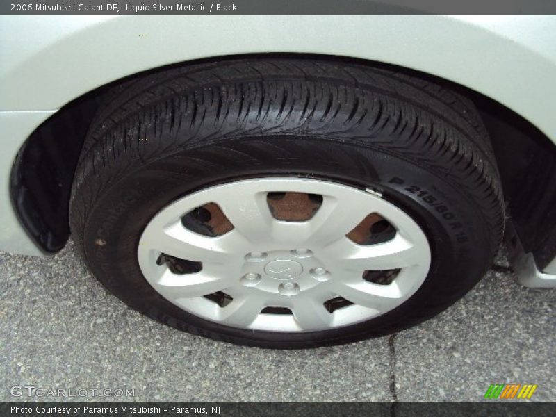 Liquid Silver Metallic / Black 2006 Mitsubishi Galant DE
