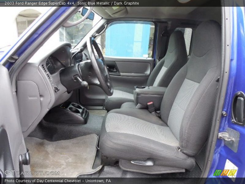  2003 Ranger Edge SuperCab 4x4 Dark Graphite Interior