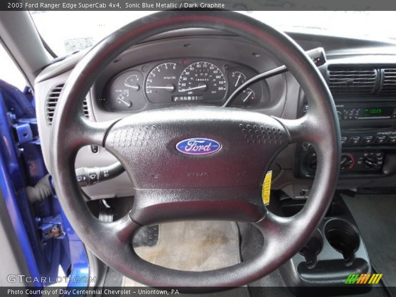  2003 Ranger Edge SuperCab 4x4 Steering Wheel