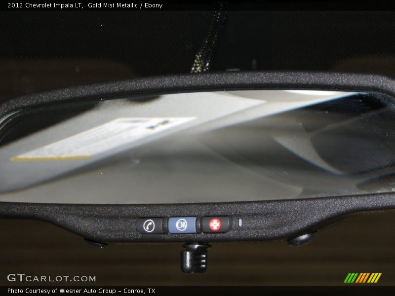 Gold Mist Metallic / Ebony 2012 Chevrolet Impala LT