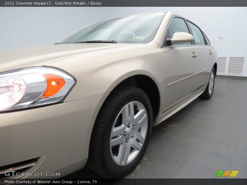 Gold Mist Metallic / Ebony 2012 Chevrolet Impala LT