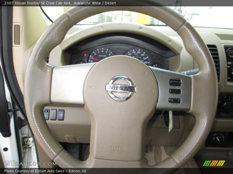  2007 Frontier SE Crew Cab 4x4 Steering Wheel