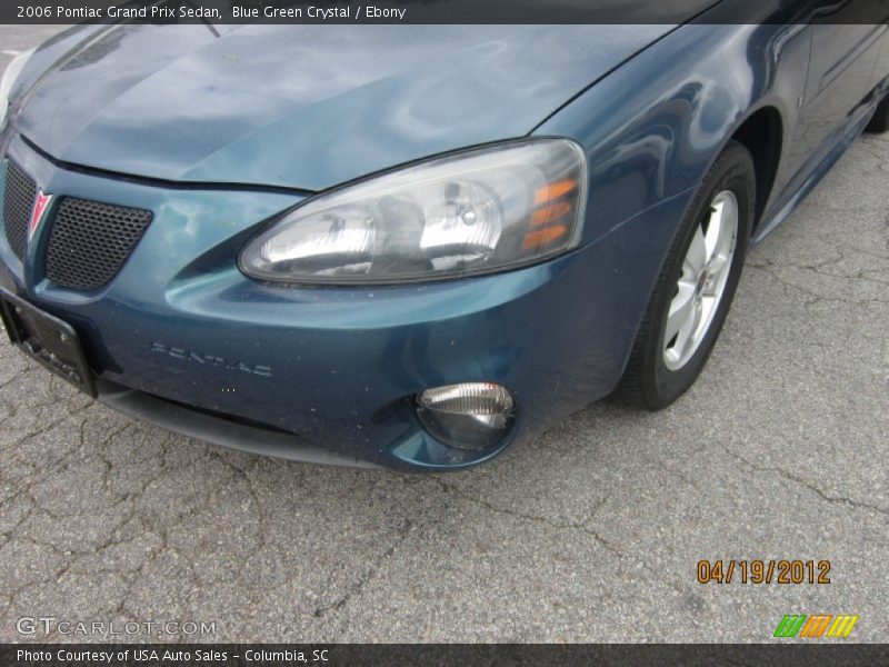 Blue Green Crystal / Ebony 2006 Pontiac Grand Prix Sedan