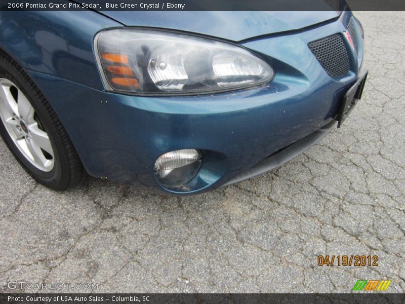 Blue Green Crystal / Ebony 2006 Pontiac Grand Prix Sedan