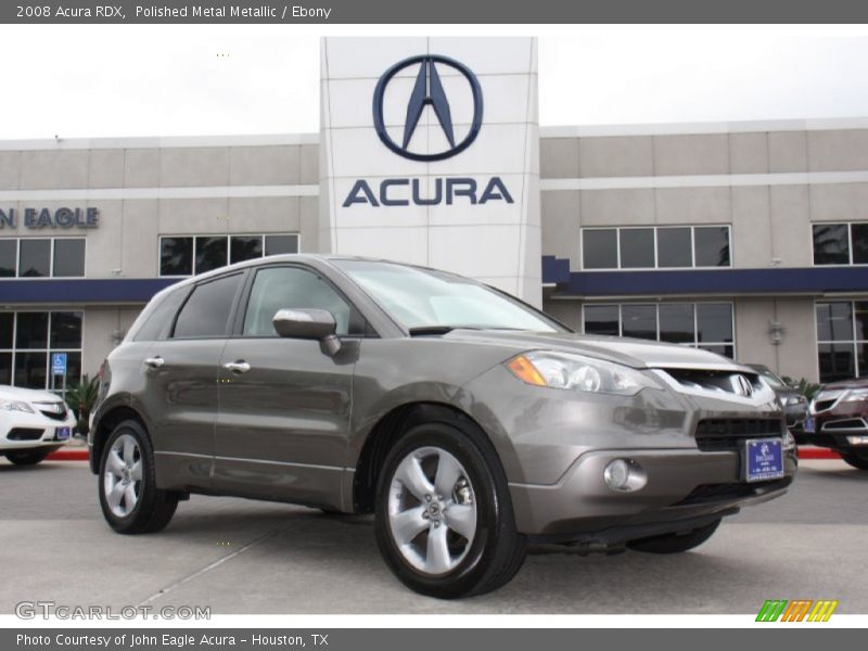 Polished Metal Metallic / Ebony 2008 Acura RDX