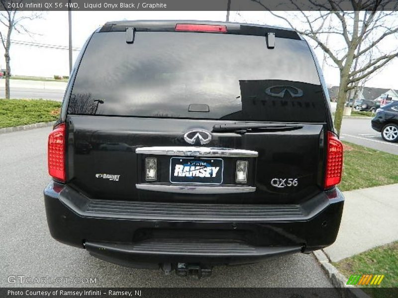 Liquid Onyx Black / Graphite 2010 Infiniti QX 56 4WD