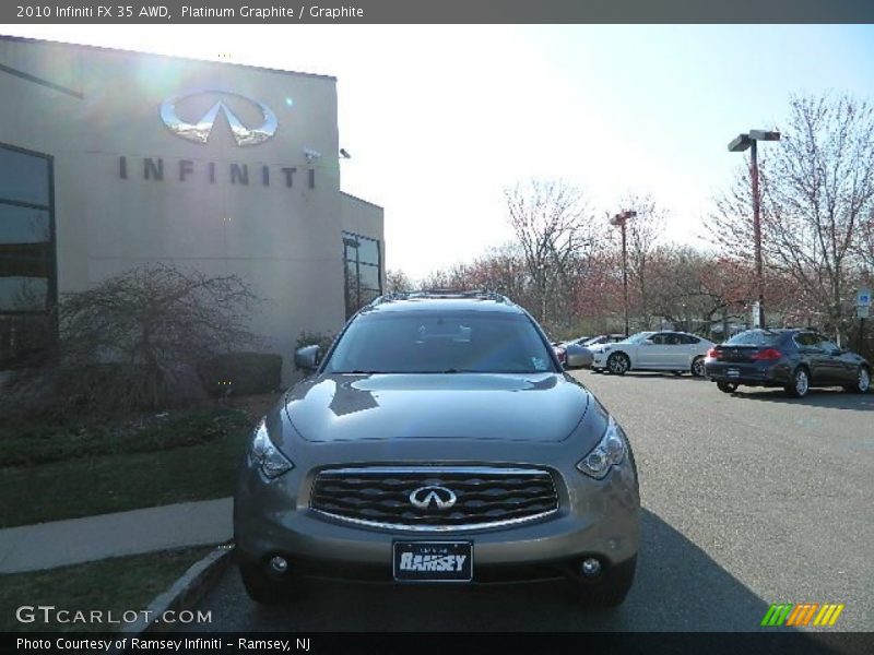 Platinum Graphite / Graphite 2010 Infiniti FX 35 AWD