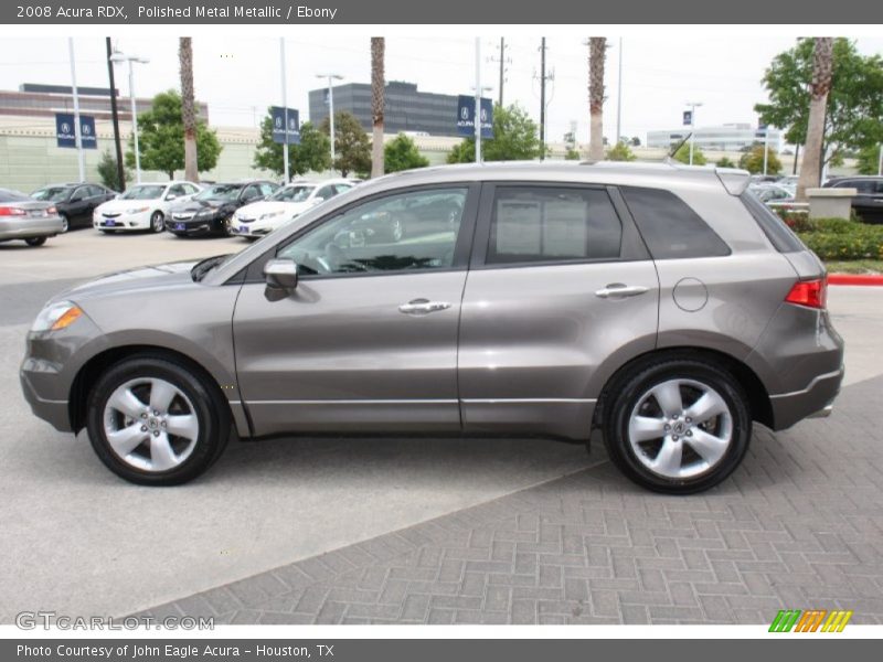 Polished Metal Metallic / Ebony 2008 Acura RDX